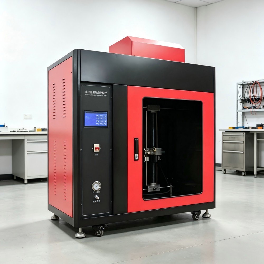 SPCZ-05 horizontal and vertical combustion tester for plastics flammability testing